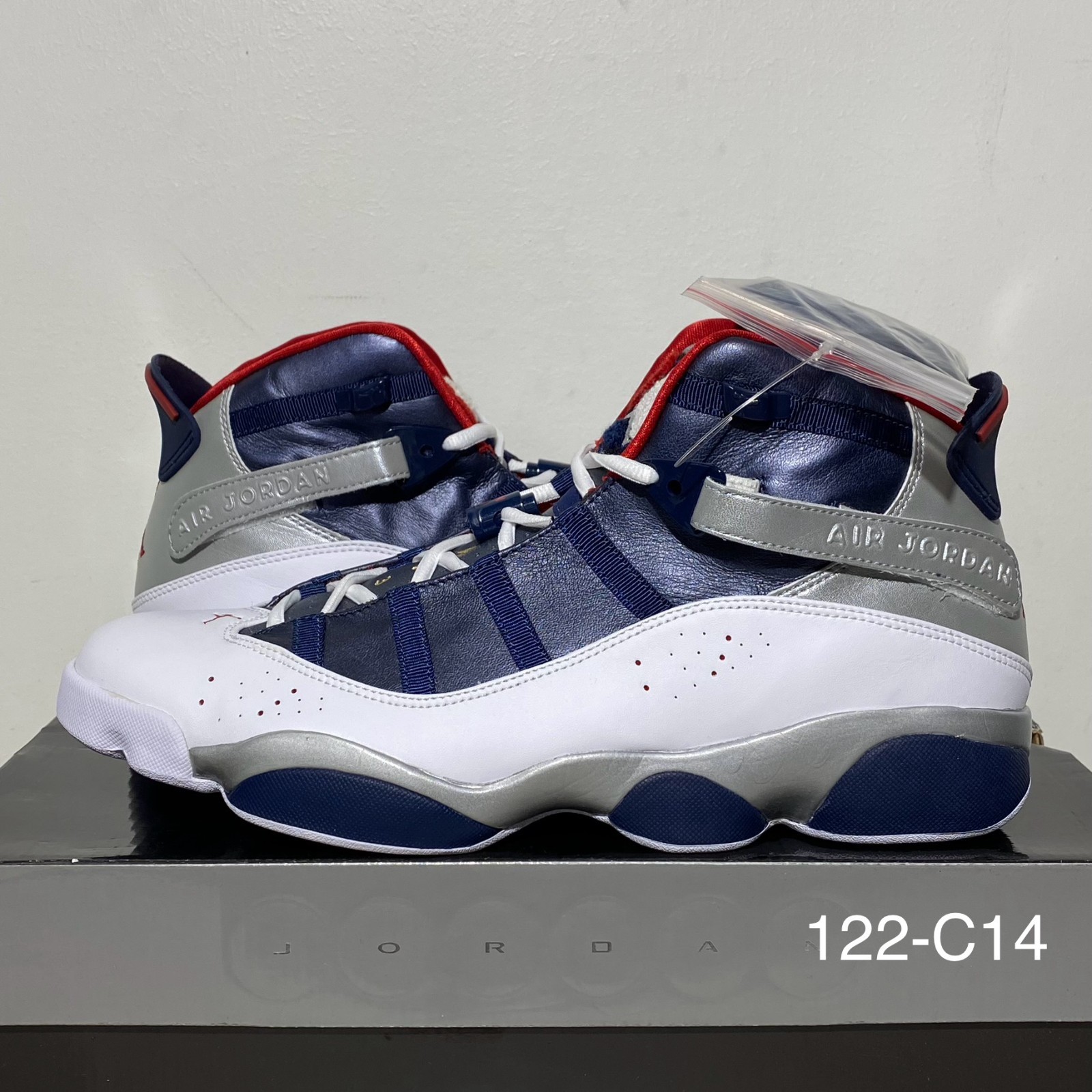 Size 12.5 – Jordan 6 Rings Olympic 322992-161 Brand New! Ships Fast!