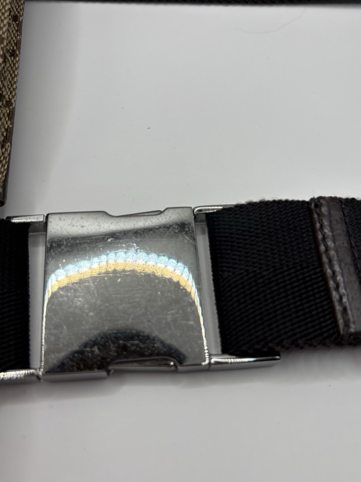 GUCCI Auth GG Waist Pouch shoulder Bumbag Belt Bag Fanny Pack Vintage