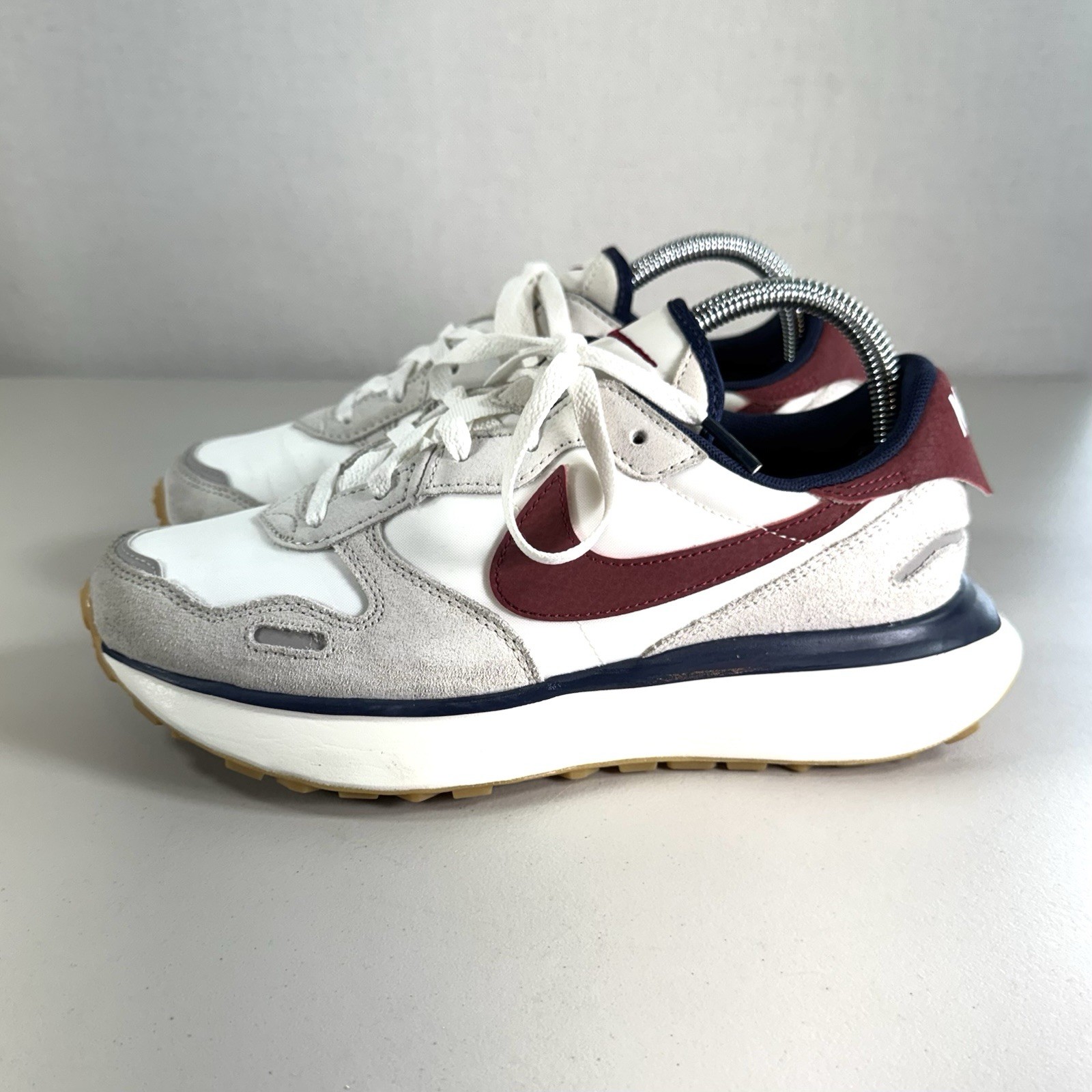 Nike Phoenix Waffle Light Bone Team Red FZ3600-072 W8.5 EU40