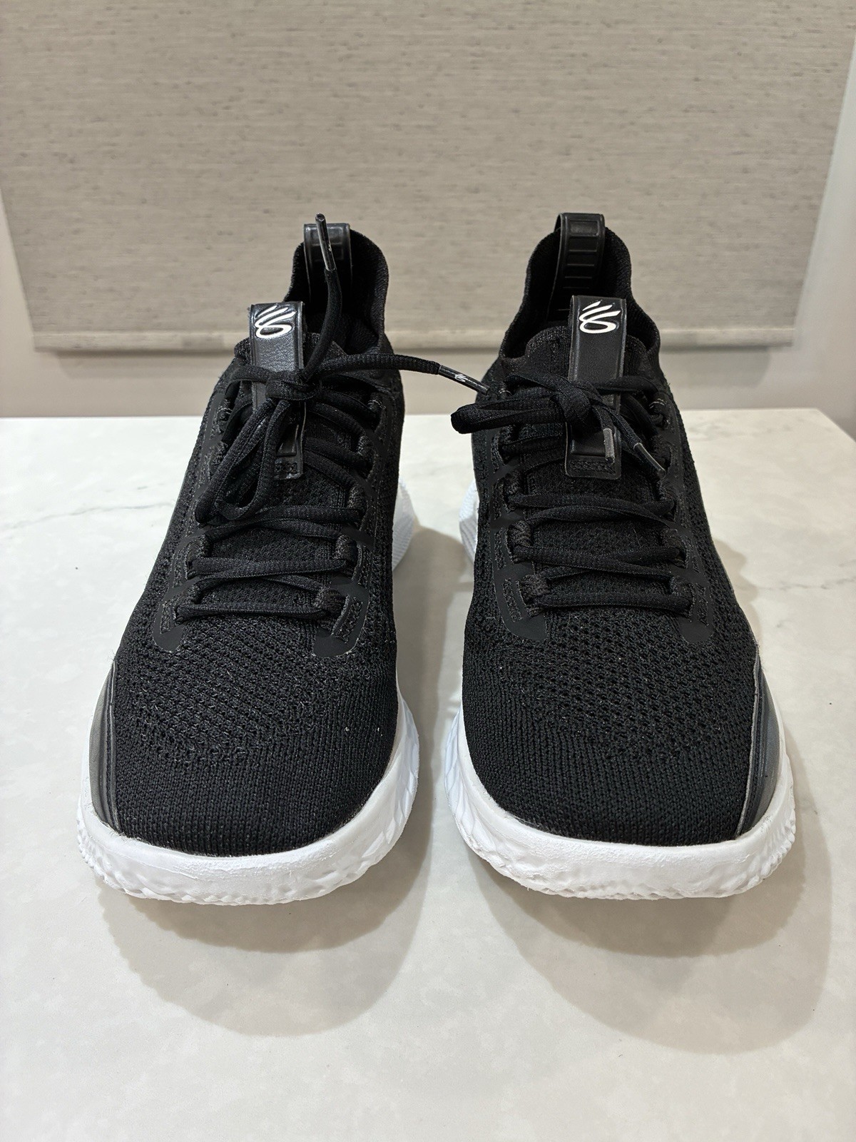 Under Armour Curry Flow 8 2021 Black White Size 11