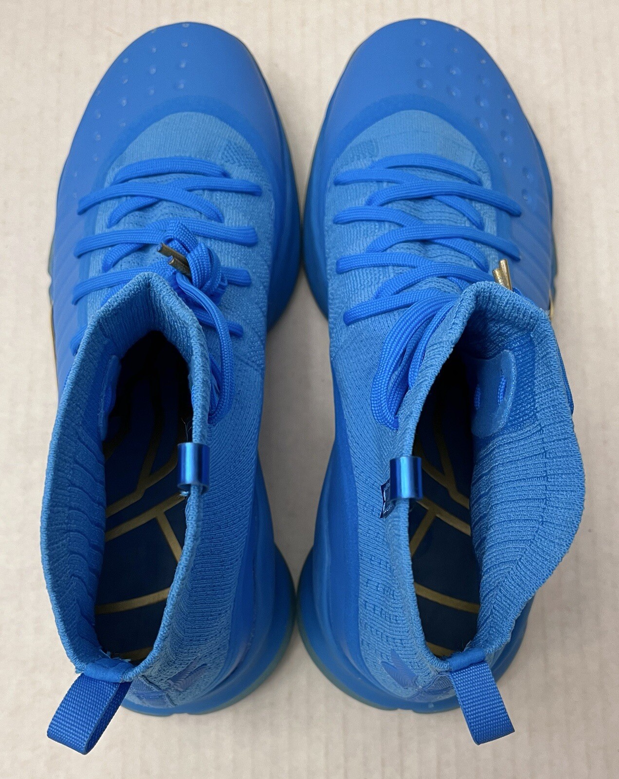 Under Armour Curry 4 Retro Flooded 1298306-404 Blue (Men’s 10) No Box