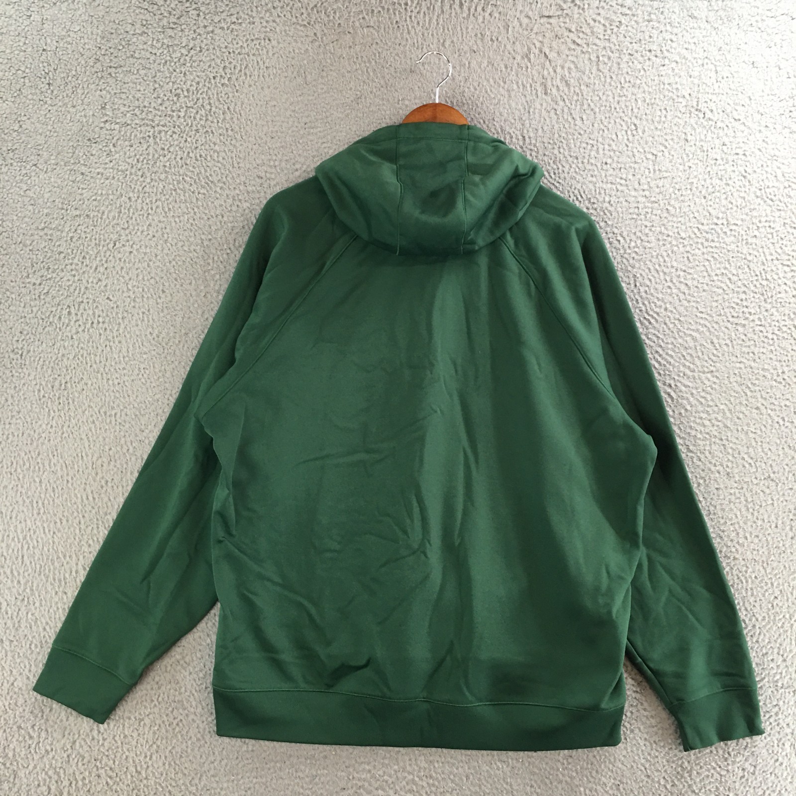 Sport-Tek Hoodie Men XL Pullover Fleece Hooked & Tagged Graphic Polyester Green