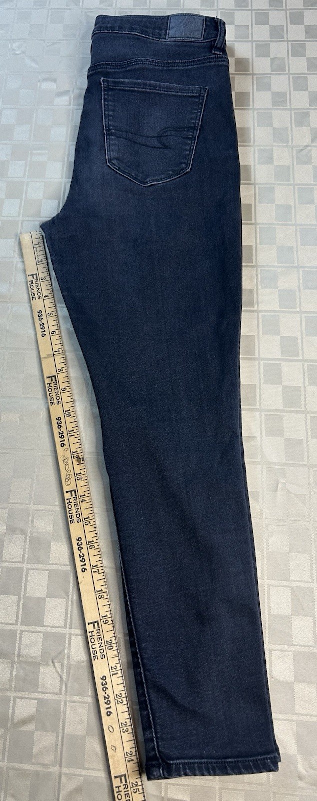 American Eagle | W10 Short | Black | Next Level Stretch Distressed Jeans