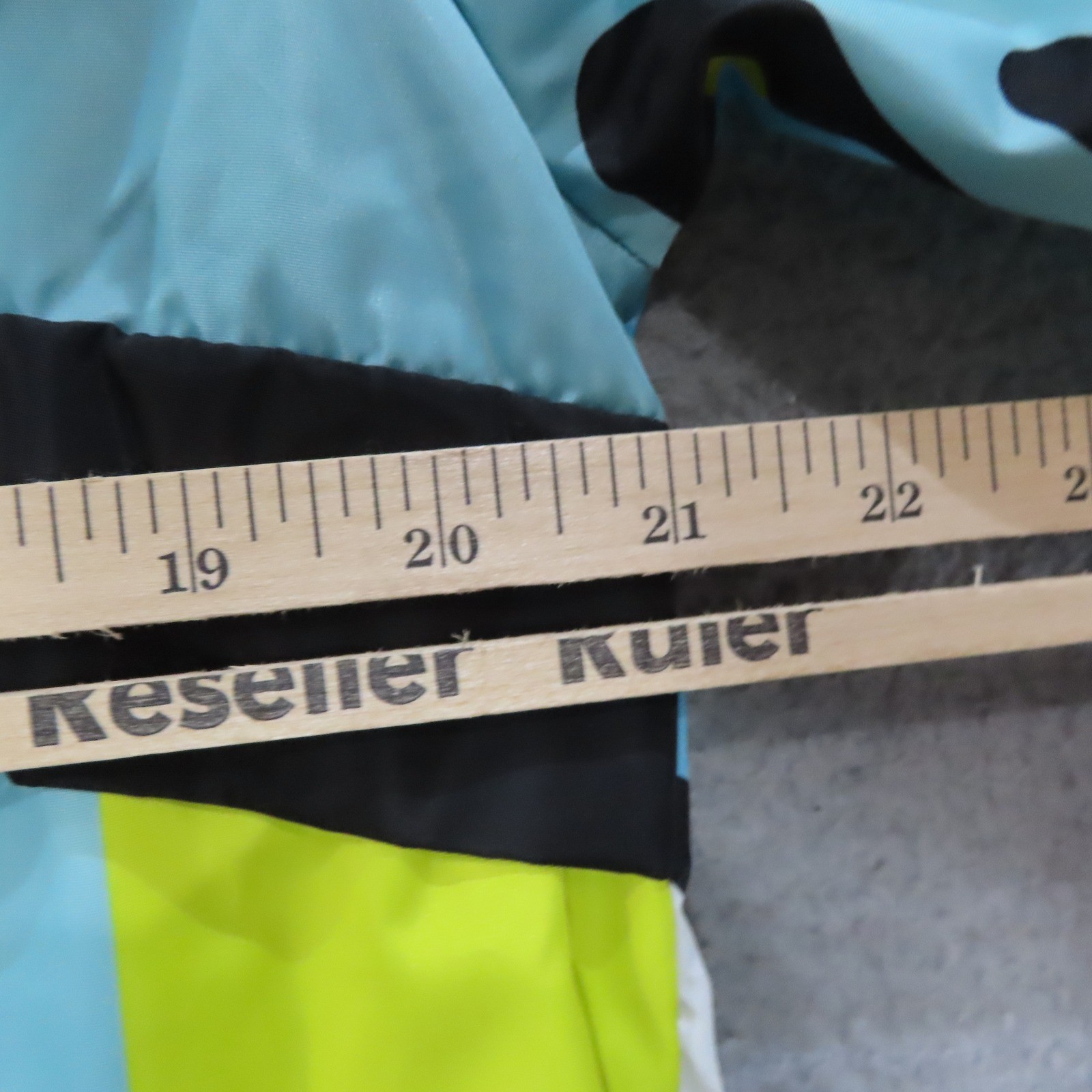 Reason NYC Windbreaker Jacket Medium 90s Style Colorful Graphic Streetwear Coat