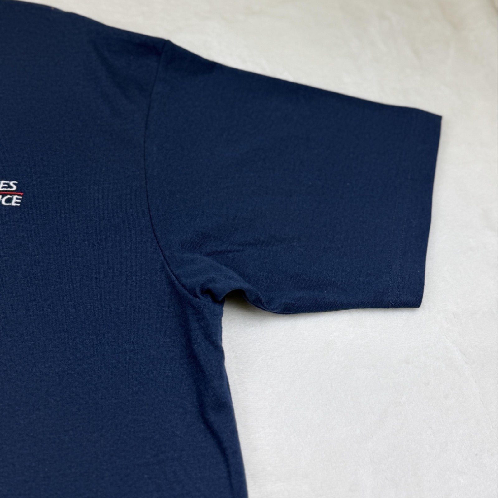 NEW USPS Uniform Polo Shirt Navy Blue Large Unisex Embroidered Logo