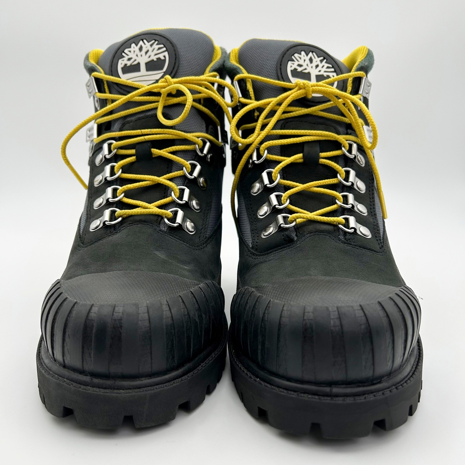 NWOT BLACK MEN’S TIMBERLAND® HERITAGE WATERPROOF LEATHER HIKING BOOTS Size 8