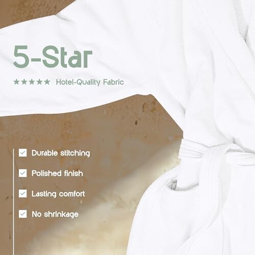 Bathrobe for All 100% Turkish Cotton, Luxury Terry Interior, Waffle Exterior