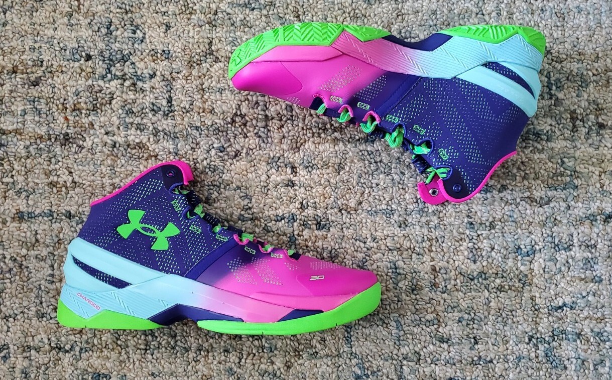 MEN 2023 UNDER ARMOUR UA STEPHEN CURRY 2 NORTHERN LIGHTS [3026052-600] 9.5 US