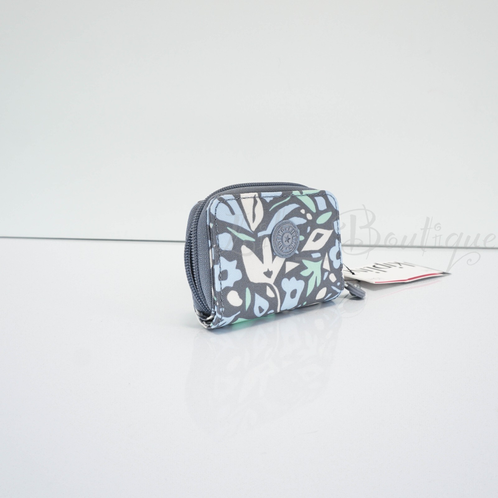 Kipling Tops Mini Wallet Zip Snap Card Case KI0809 Polyester Meadow Melody NWT