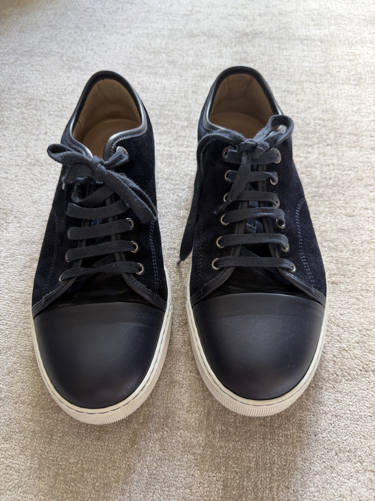 Lanvin sneakers dbb1 Very Lightly Used Size 8 With Original box and packaging.