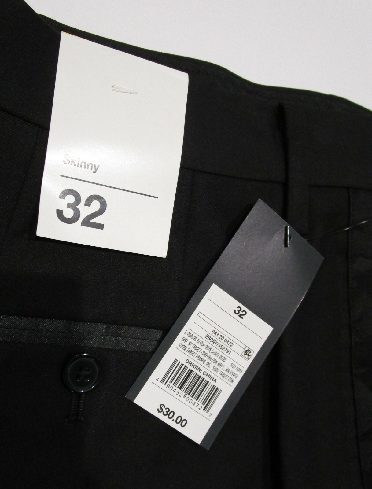 NWT Original Use Black “Ebony” Pants Skinny Slacks * Size 28, 30, 32, 34, 38, 42
