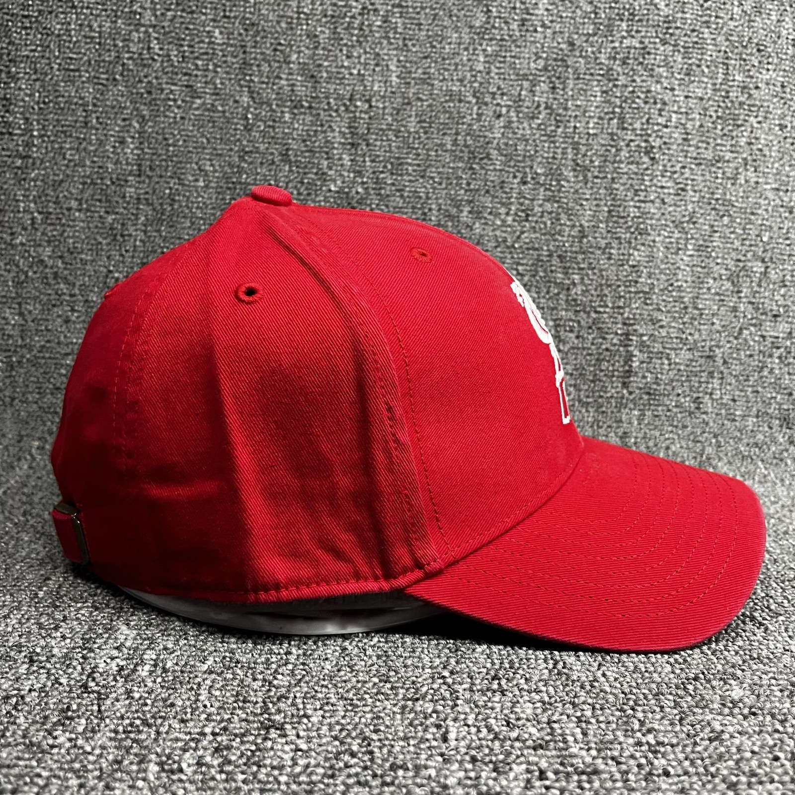 ’47 Brand Liverpool FC Strapback Cap Red Curved Brim Hat Unknown