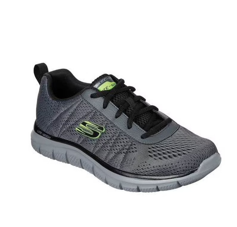 Skechers Men’s Track Moulton Lightweight Memory Foam Trainer Sneakers