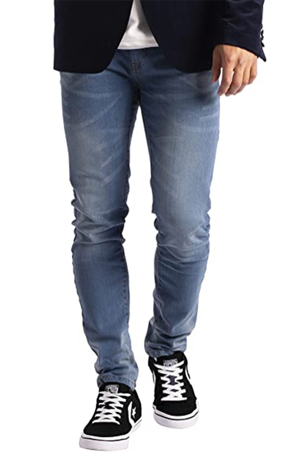 NEW MENS FLEX SKINNY JEANS STRETCH SLIM FIT DENIM PANTS ALL WAIST & LENGTH