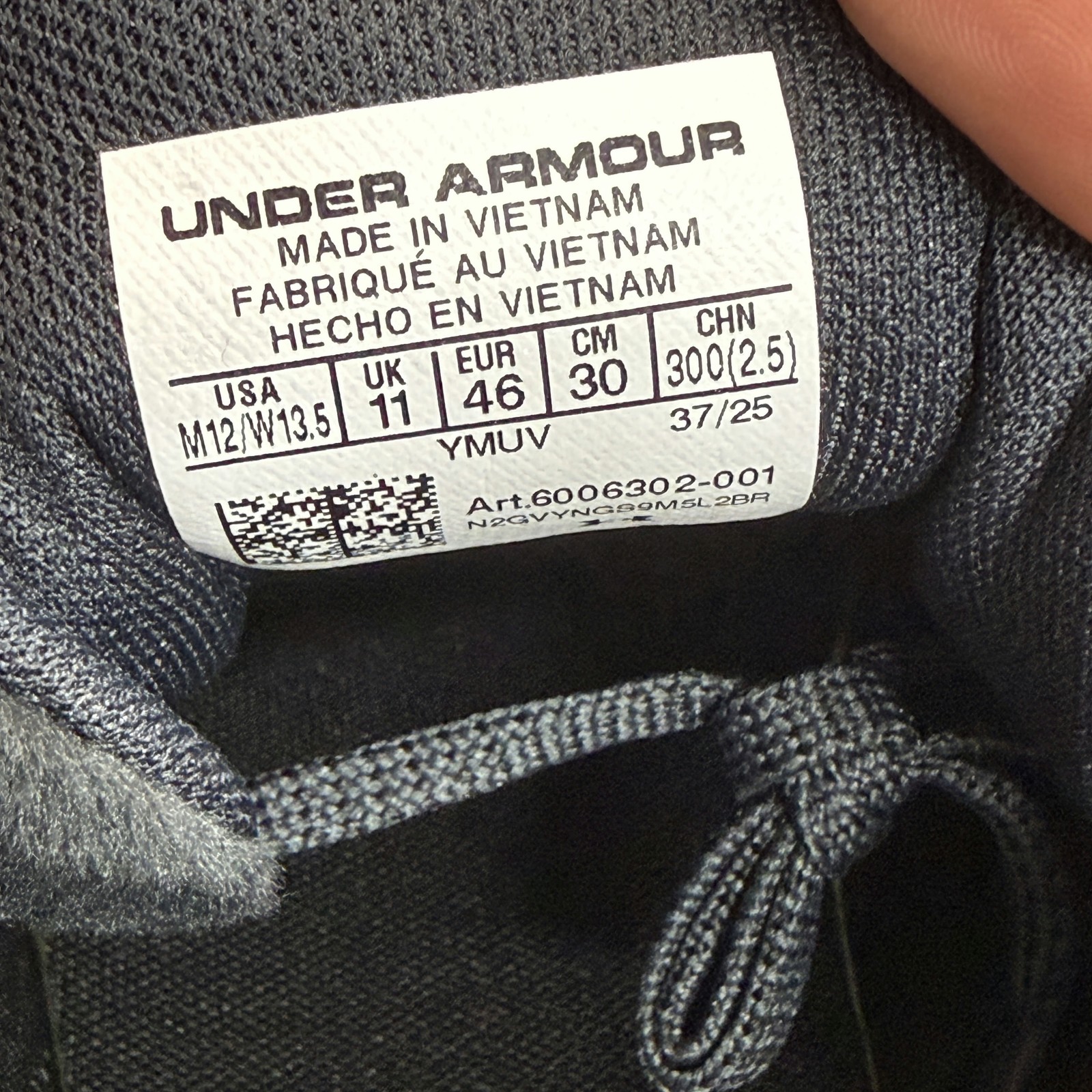 Under Armour Curry Fox 2 Triple Black Mens Basketball 6006302-001 NEW Sz 12