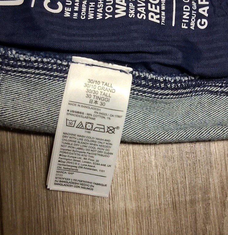 GAP 90s Loose Carpinter Mid Rise Sz30/10 New 99%Cotton 1% Spandex