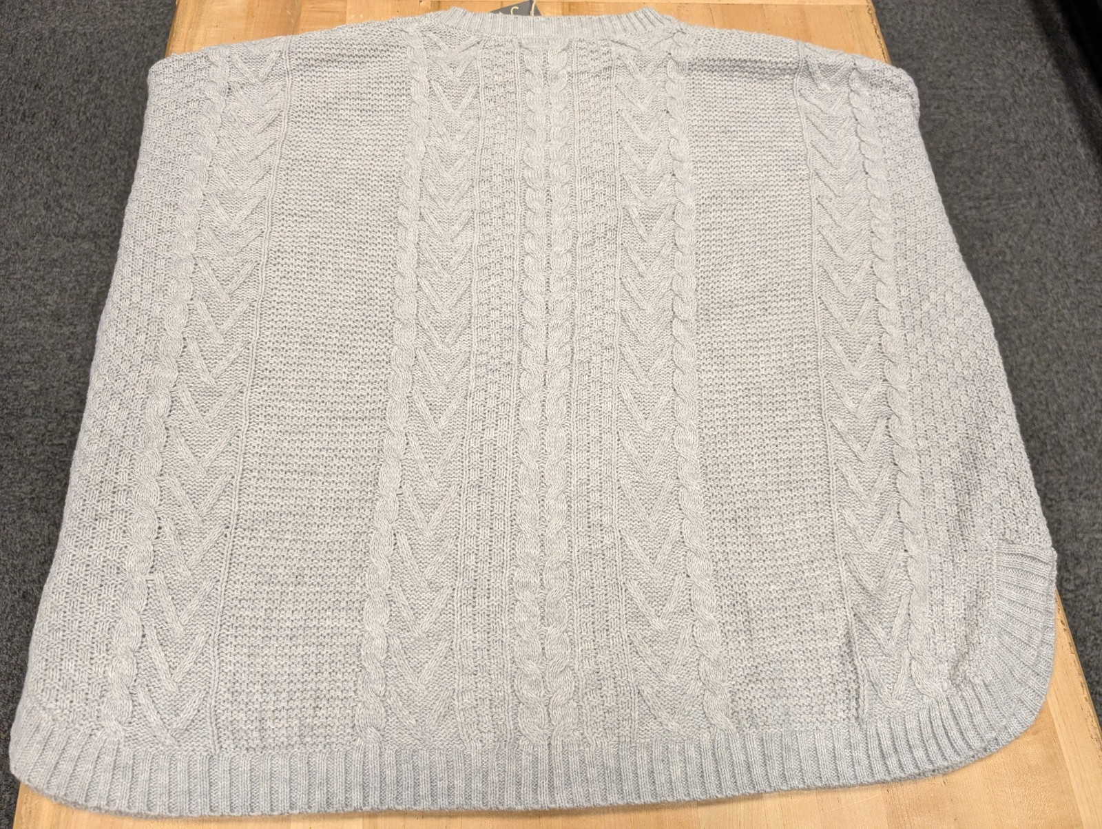 Lot of TWO Natural Reflections Cabinside Cable Knit Sweaters Women’s XXL