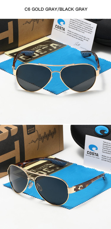 Costa Del Mar Tuna Alley All Color PolarizedLens Sunglasses