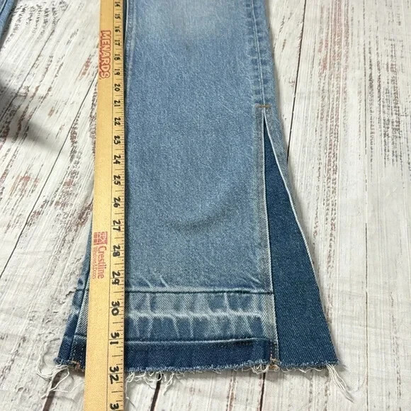 American Eagle Jeans Womens 6 Reg Blue Stretch ’90s Low Rise Skinny Kick Denim