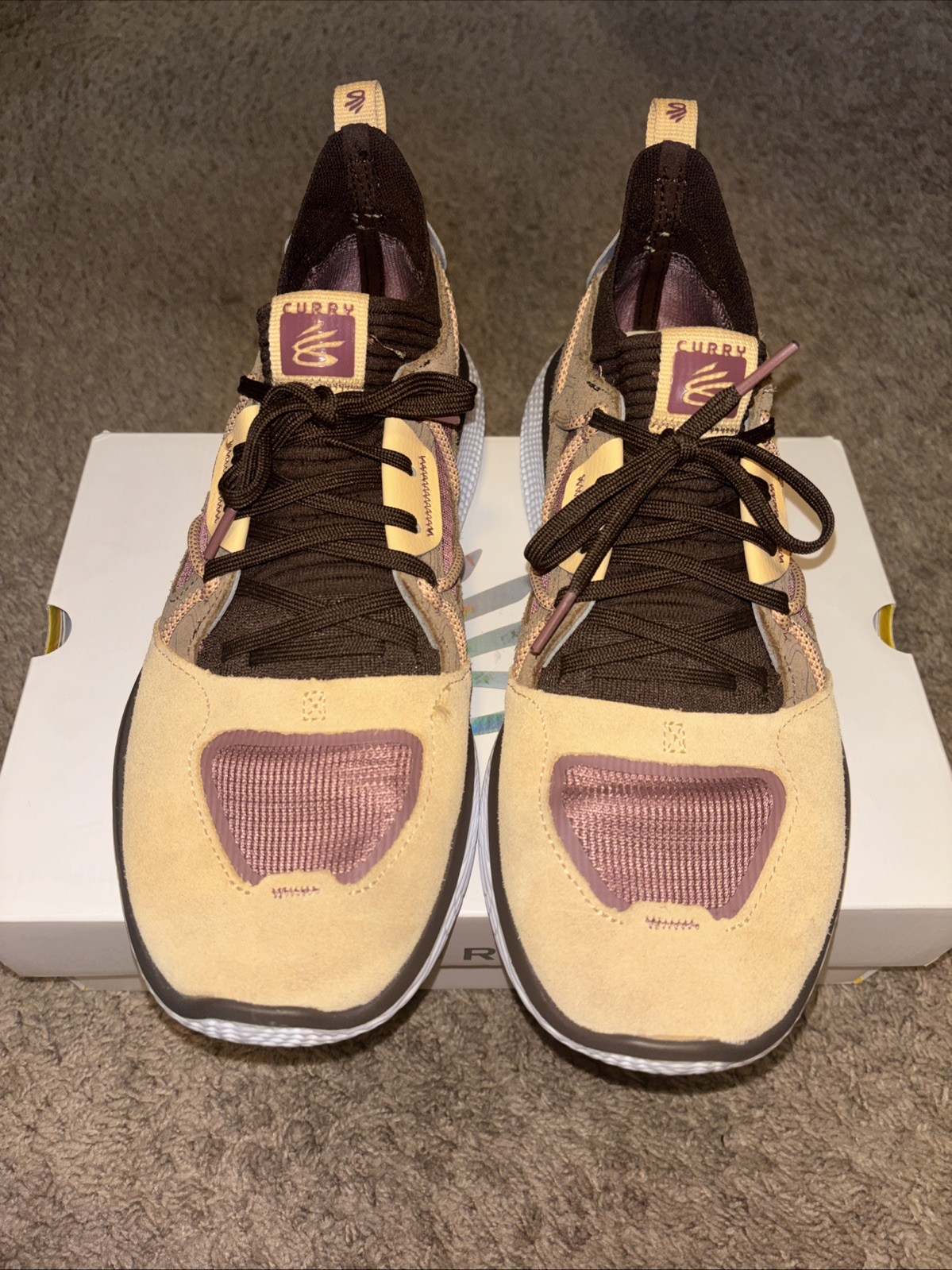 Under Armour Curry Flow Cozy Mesa Yellow Coyote 3023815-700