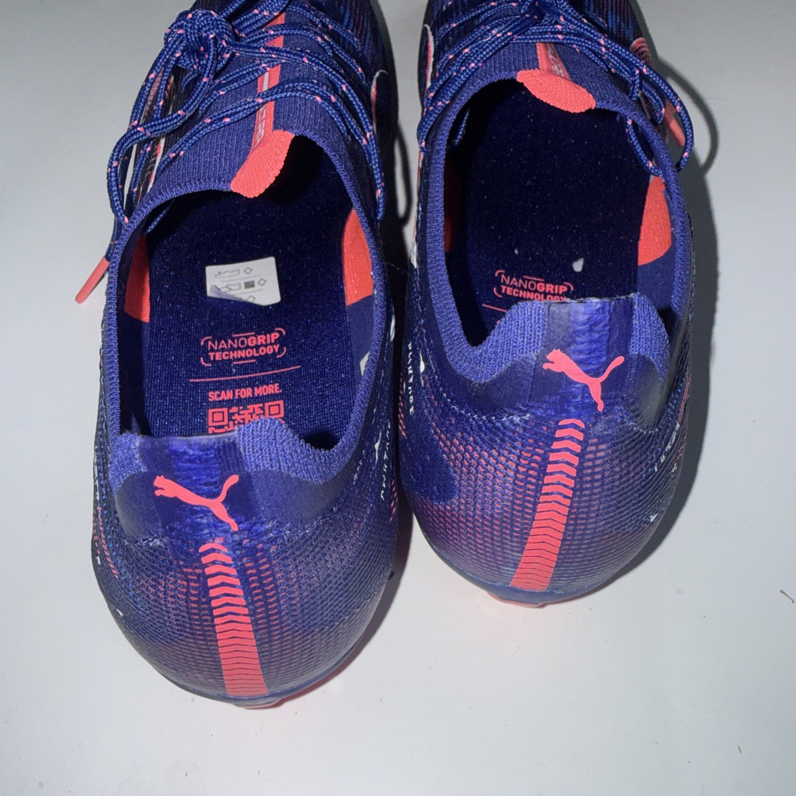 PUMA Ultra 5 Pro Firm GroundArtificial Ground Soccer Cleats Mens Blue Sneakers A