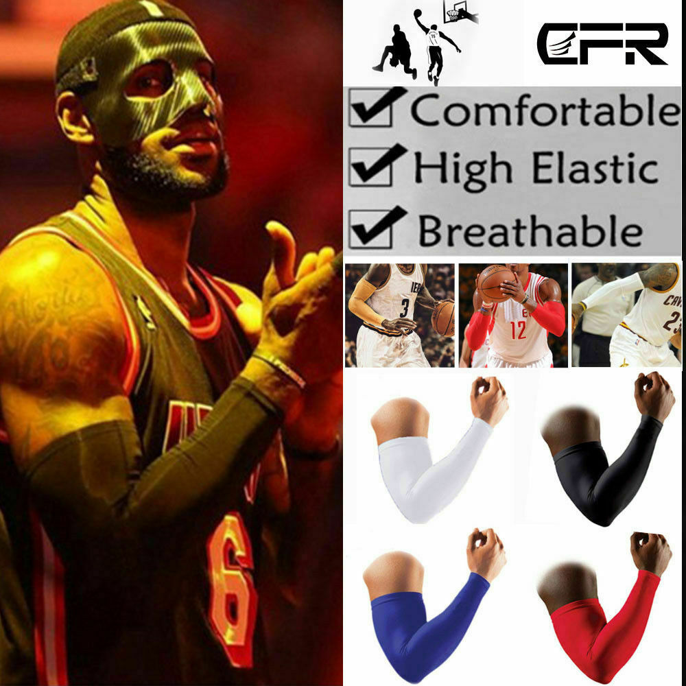 UV Sun Protection Arm Sleeves Tattoo Cover Up UPF 50 Compression Cooling Sleeve
