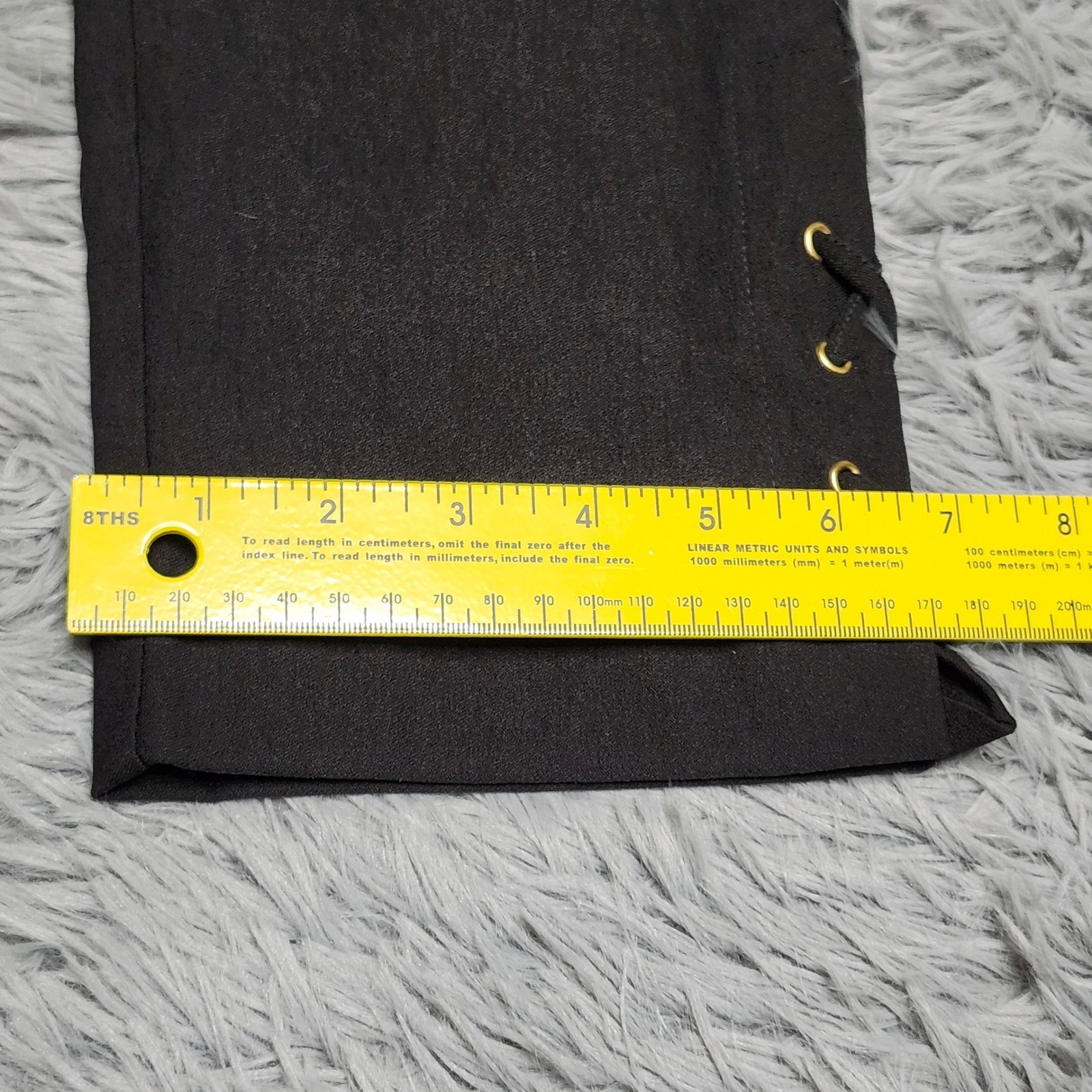 New Premise Pants Womens Medium Black Rayon Nylon Spandex Pull On NWT Capri