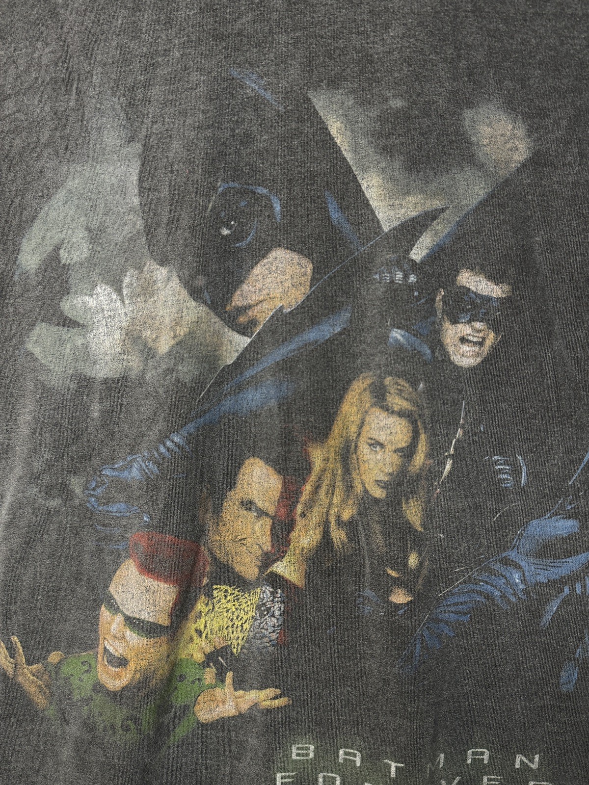 American Thrift X DC 1995 Batman Forever Heavyweight T-Shirt Sz X-Large