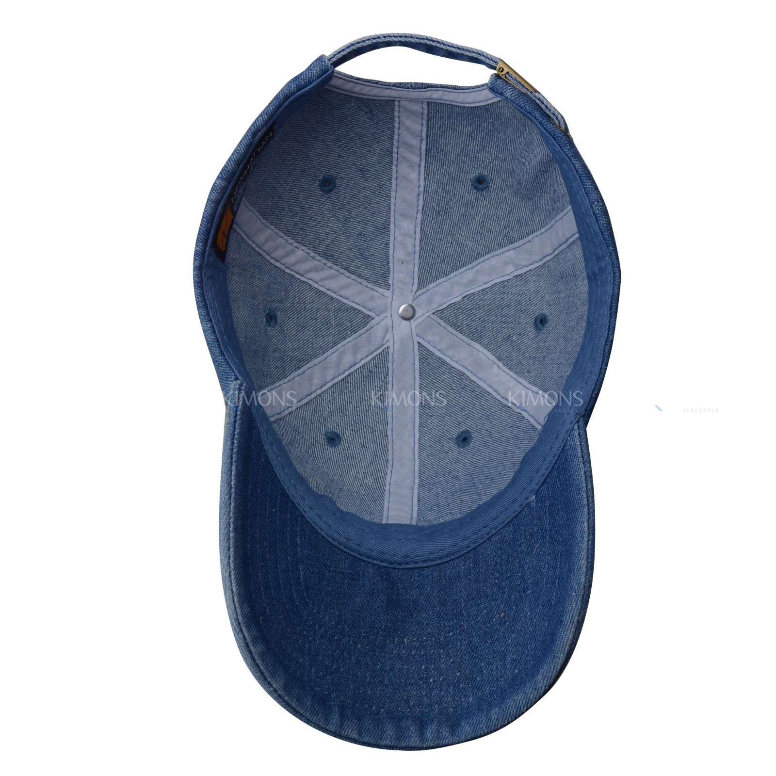 Dyed Washed Cotton New Plain Polo Style Baseball Ball Cap Hat Dad 2 Two Tone