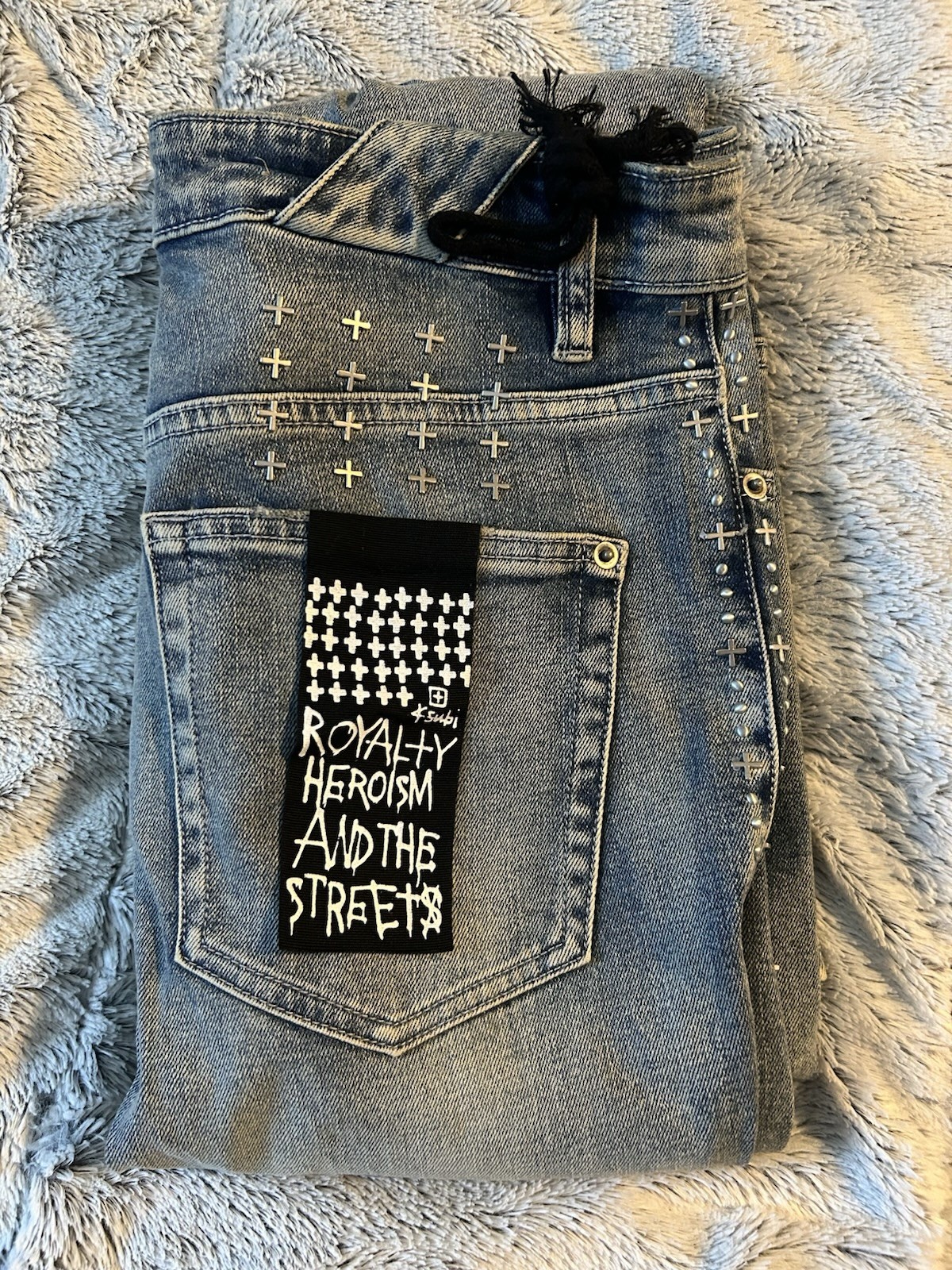 Ksubi Royalty Heroism & The Streets Jeans Mens 31×31 Skinny Pants Denim