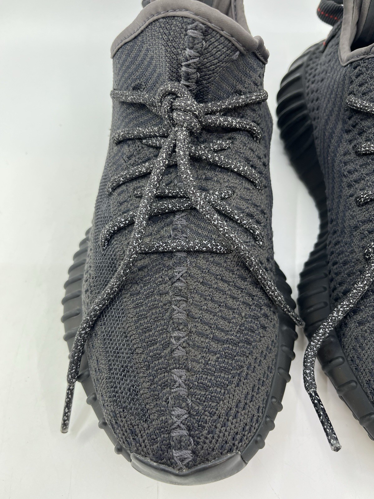 Adidas Yeezy Boost 350 V2 Low Non-Reflective Men’s Sneaker Black FU9006 Size 7.5