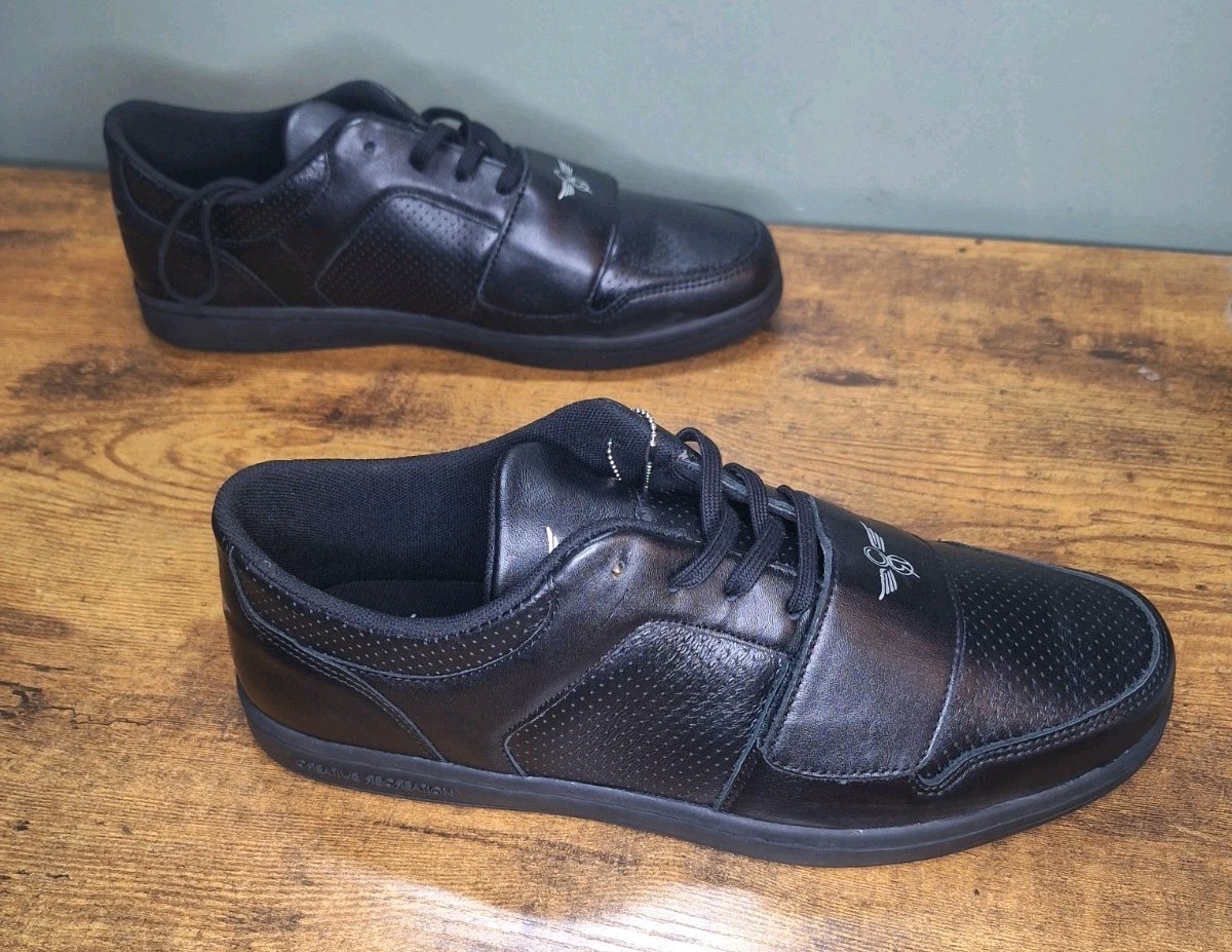 Creative Recreation Cesario Lo Mens Size 10.5, Black (New, Worn Box)