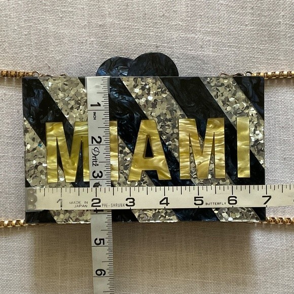 Elizabeth Sutton Collection Miami Clutch Crossbody Bag Limited Edition NEW