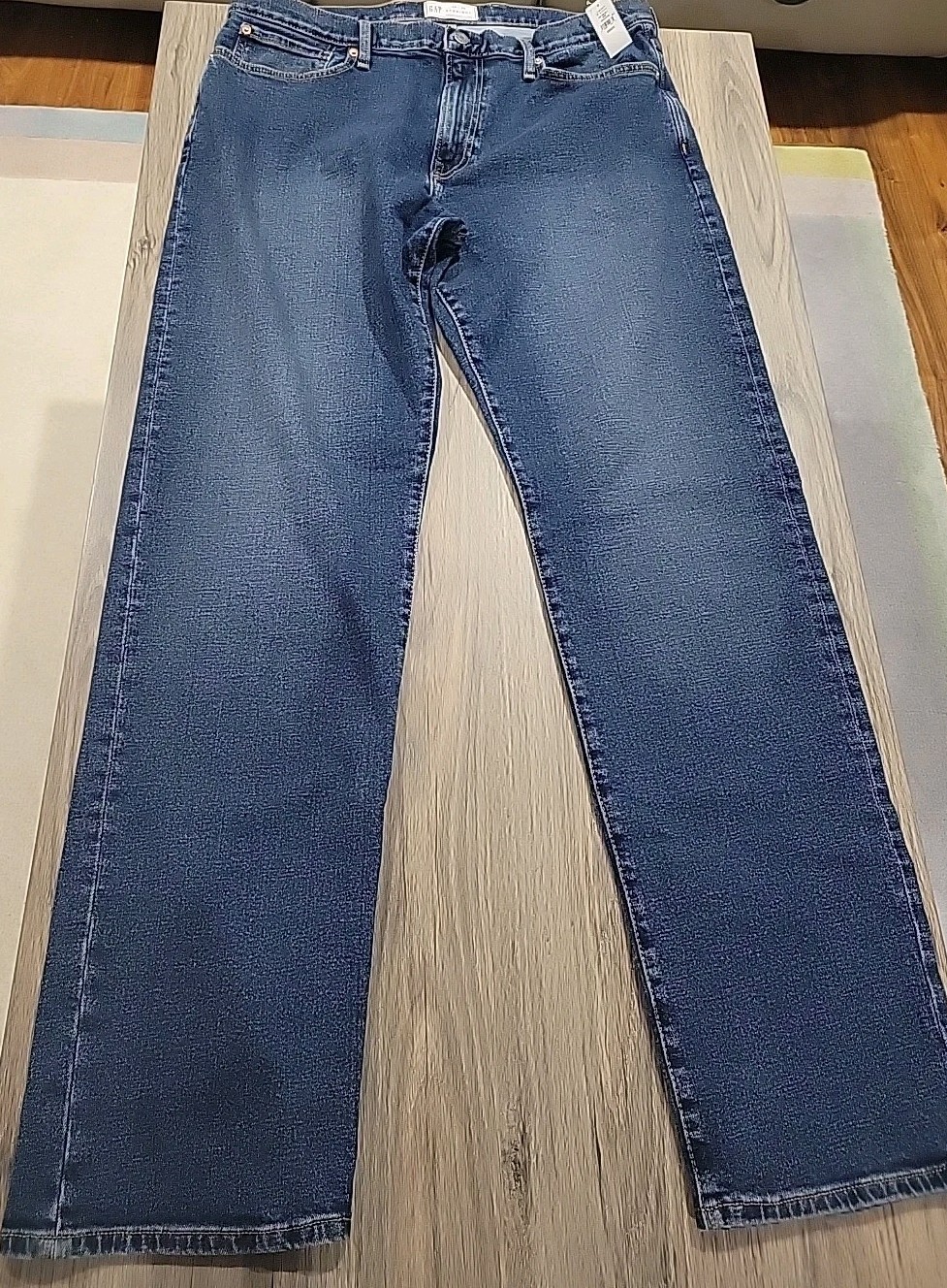 Gap Men’s Jeans. Size 36×36. Blue. Straight. 99%Cotton 1% Spandex
