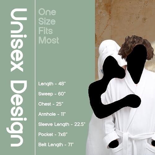 Bathrobe for All 100% Turkish Cotton, Luxury Terry Interior, Waffle Exterior