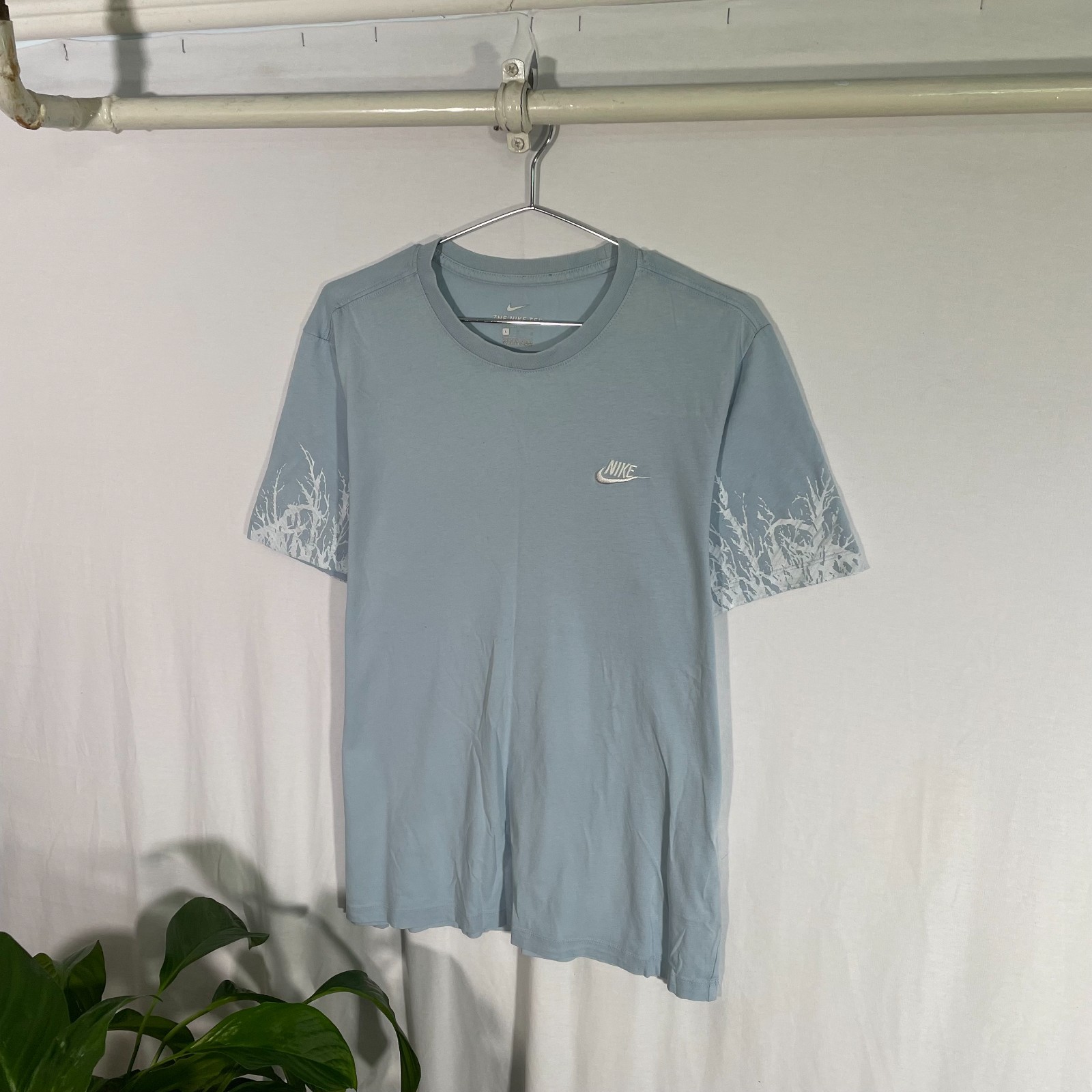 Vintage Nike t shirt grunge y2k streetwear custom alt rare sz L