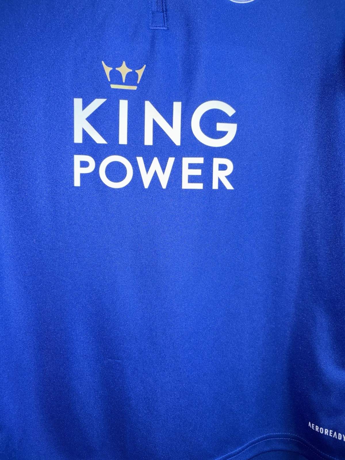 Adidas Leicester City FC AEROREADY Quarter Zip Training Top Youth 11-12Y Soccer