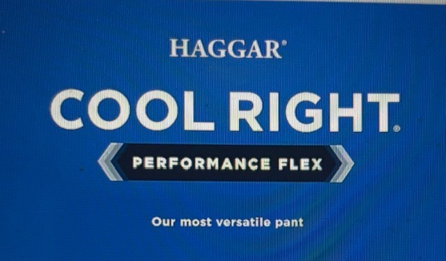 Men’s Haggar Cool Right Performance Flex Classic-Fit Pleated Pants