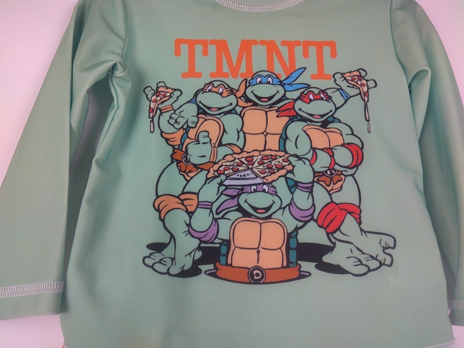Nickelodeon Teenage Mutant Ninja Turtles UPF 50+ LS Swim Set Size 12M – New (B1)