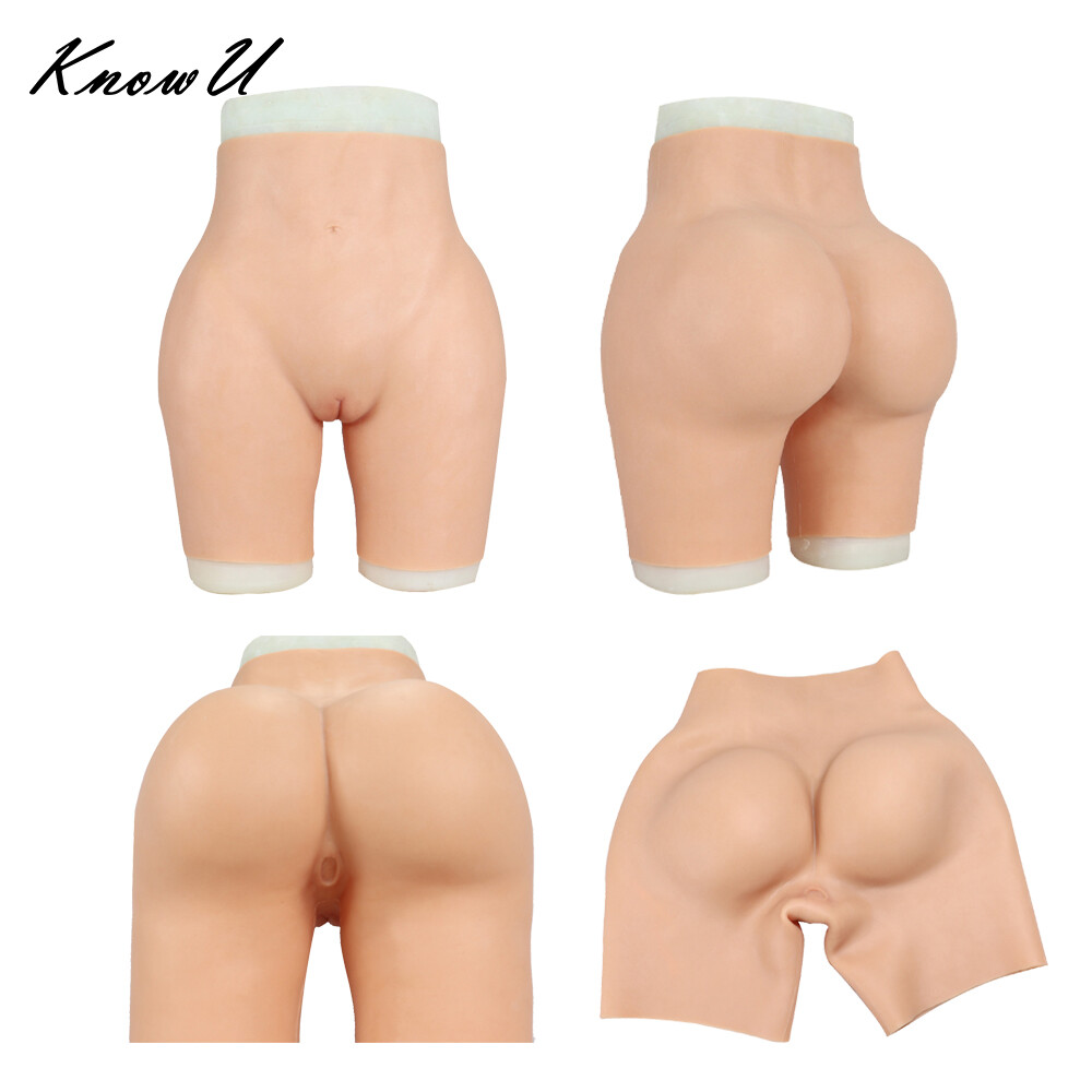 KnowU Silicone Panty Camel toe Underwear Camel Hoof Pants Plump Hips Crossdress
