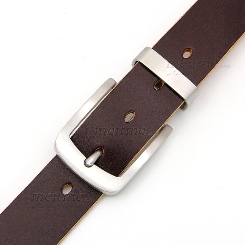 1 pcs Loop Stainless Steel Belt Buckle -Patterned Loop Belt Buckle Keeper 1.5 in