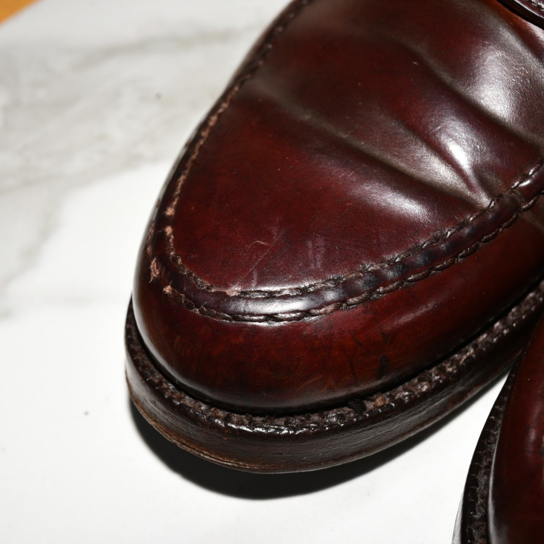 Polo Ralph Lauren England Shell Cordovan Penny Loafer Men US 9.5 D