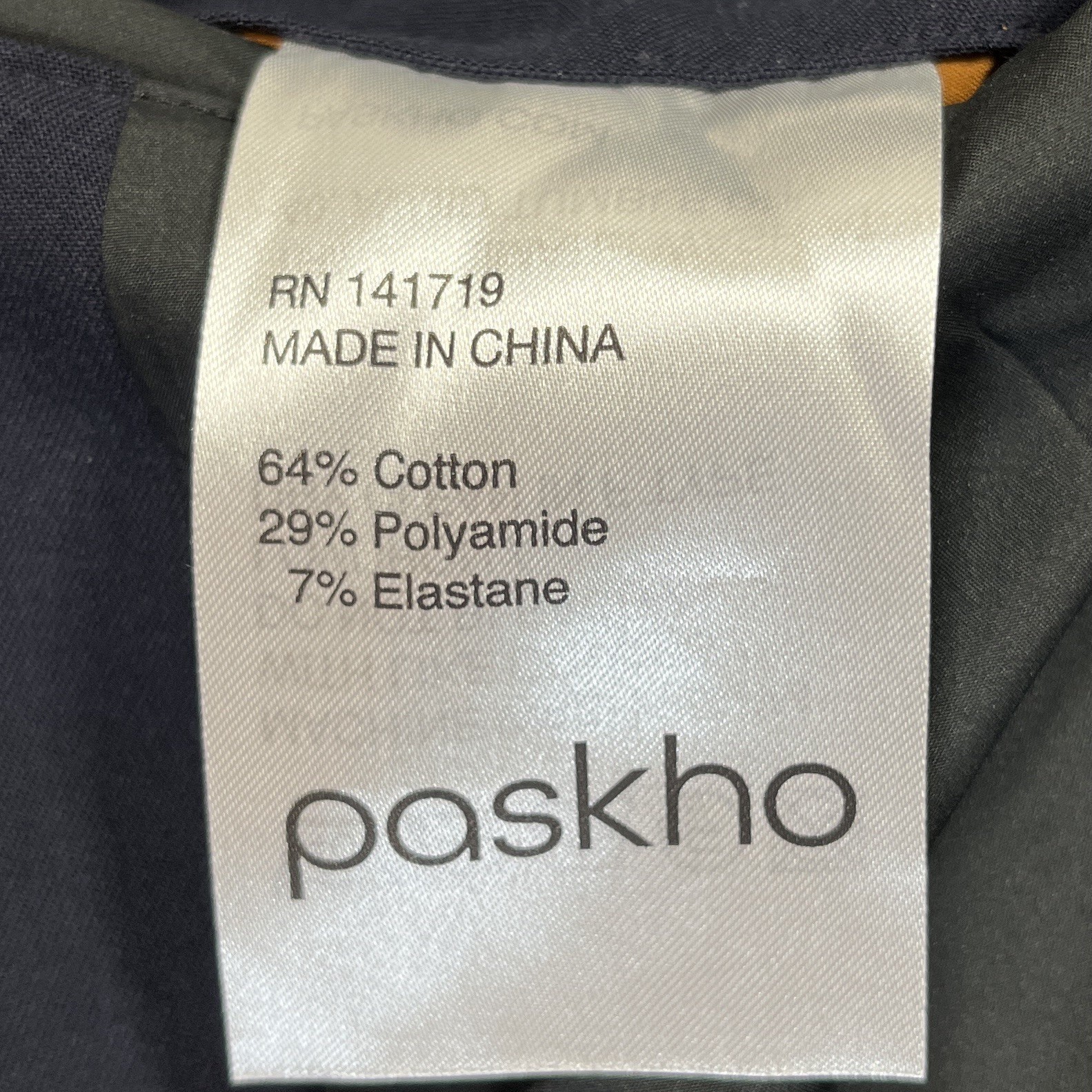 Paskho Individualist Ultimate Travel Blazer Mens XXL Navy Unstructured Jacket