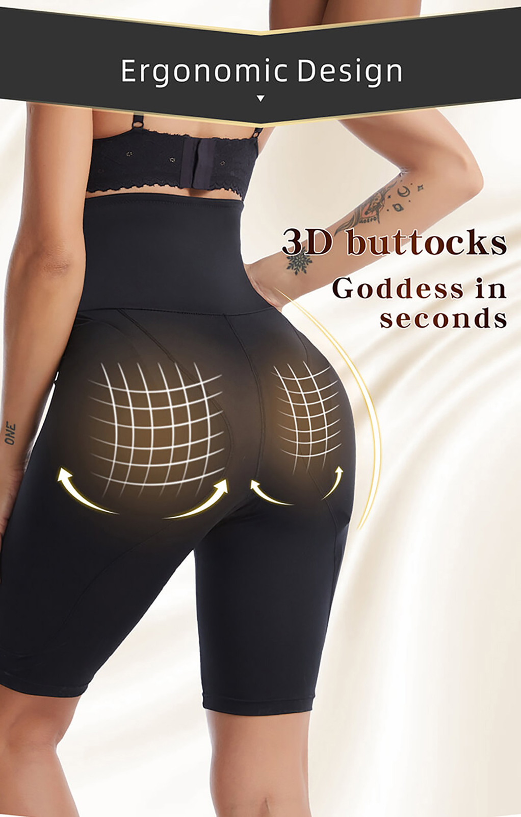 Women Fake Hip Pads Panties Hip Enhancer High Waist Shaper Butt Lifter Underwear