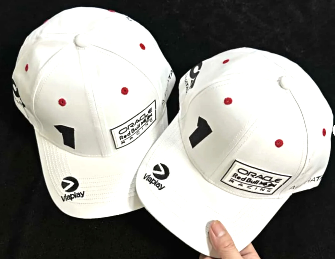F1 Racing 2025 Special Edition Japan Max 1 GP Team Cap White. Factory 2nd.