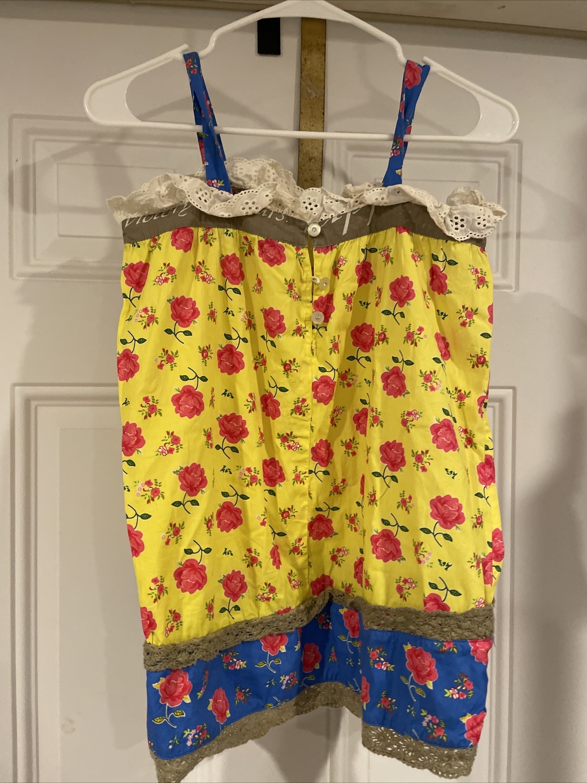 Mustard Pie Girls Sleeveless Multi-Color Shirt Size 12 In Good Condition