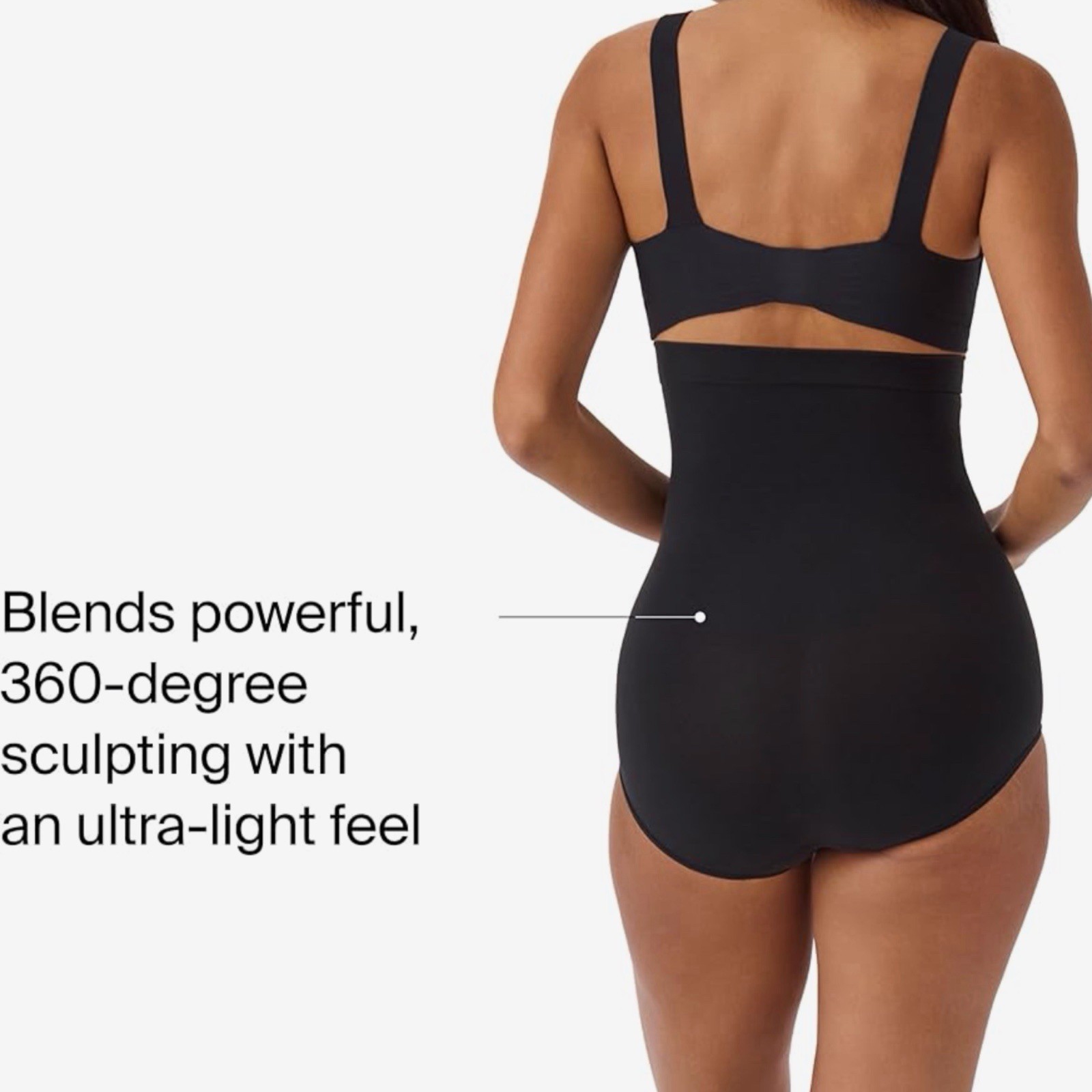 Spanx Higher Power Shaper Panties Style 2746 Size 2XL Very Black NEW Open Box