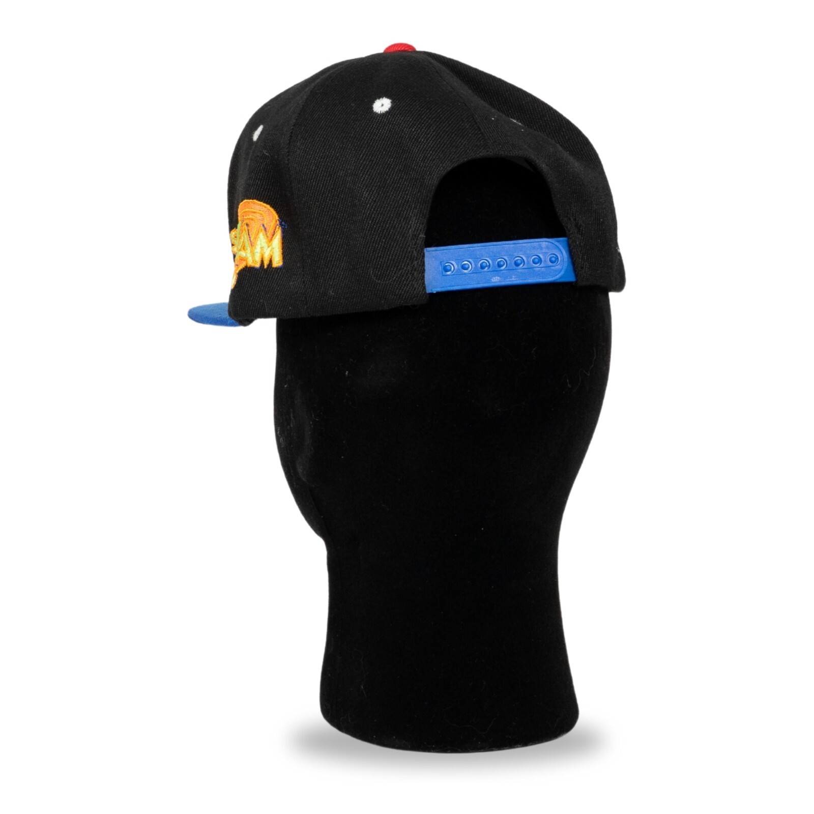 Space Jam Tune Squad Hat Black Blue Snapback Flat Brim Looney Tunes Cap