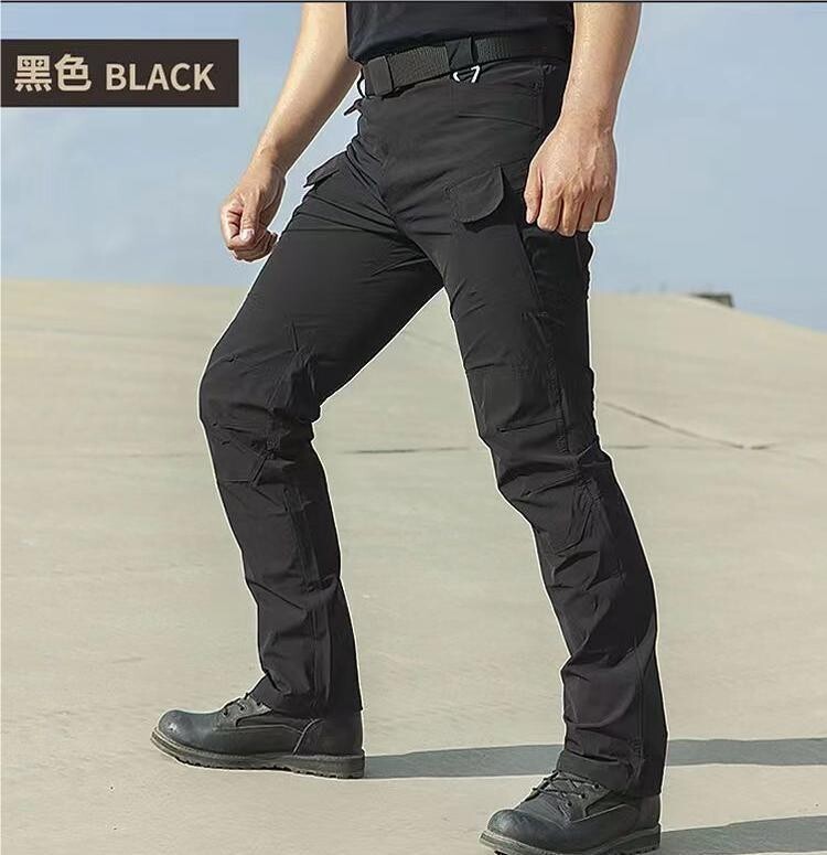 Mens Tactical Cargo Pants Work Pants Combat Outdoor Waterproof Hiking Trousers