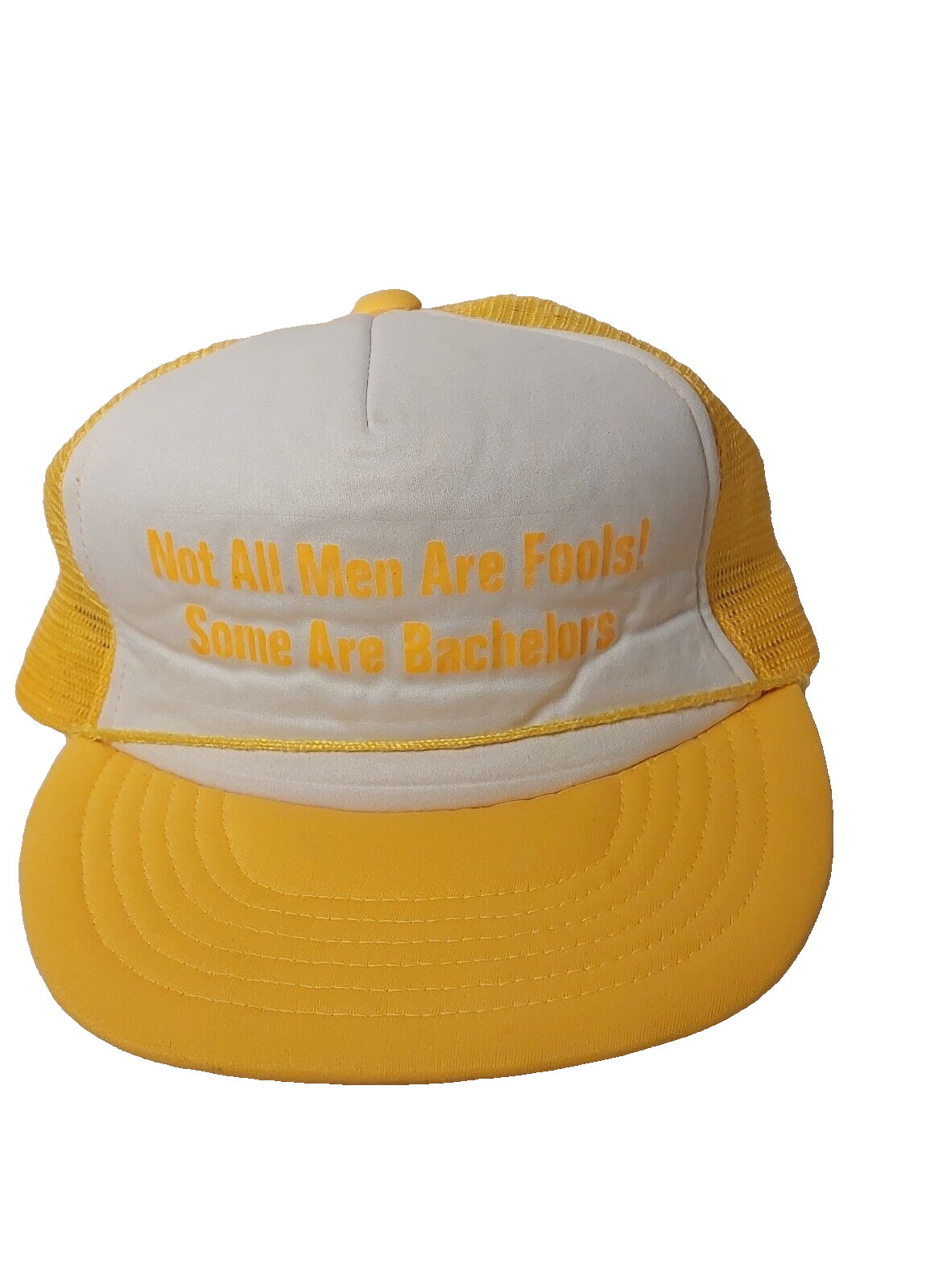 Vintage Funny Trucker Hat Snapback Men’s Humor Novelty Hat Fishing